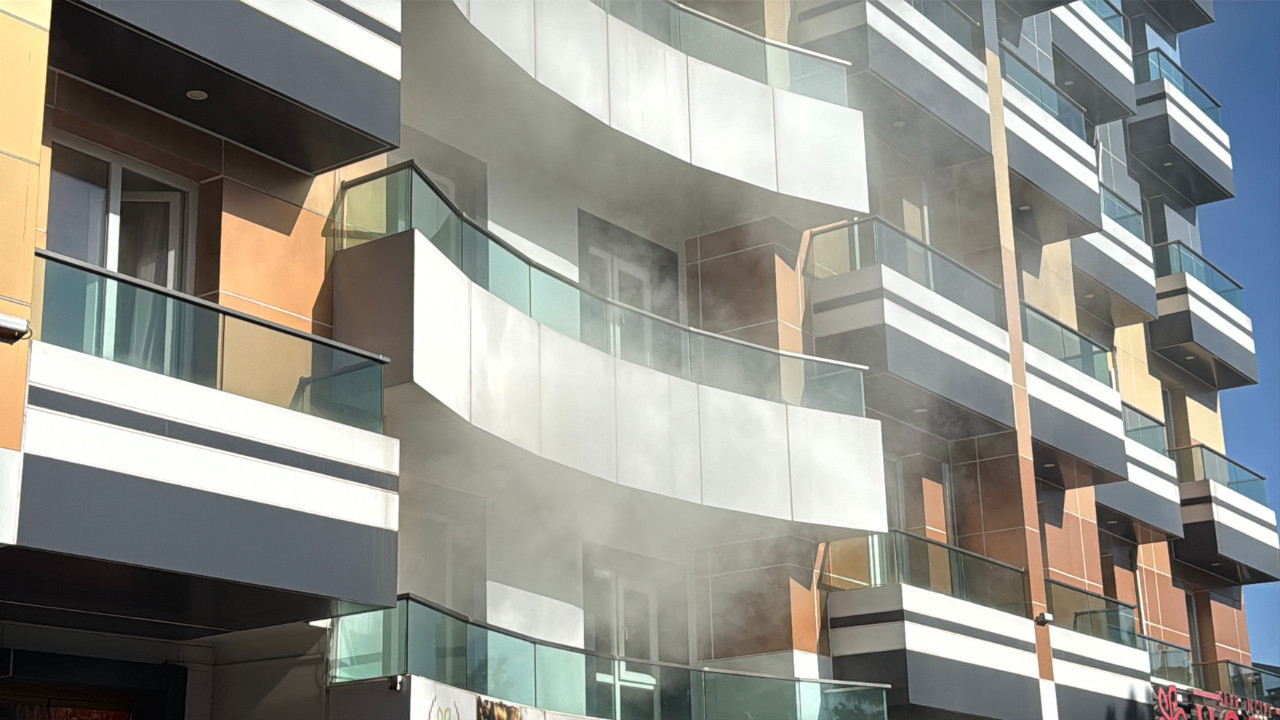 Safranbolu'da otelde yangın paniği