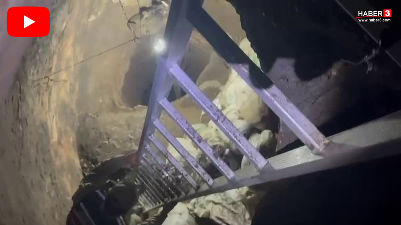 Define için bahçesini maden ocağına çevirmiş, 40 metrelik kuyudan çıkanlar şoke etti