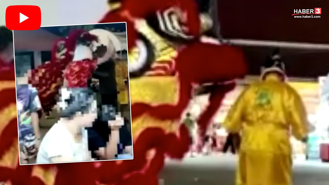 Tayland'ta tarihin en ilginç operasyonu: Aslan kostümlü polis hırsızı faka bastırdı