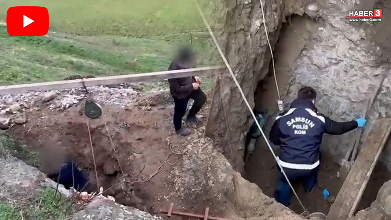 Define avcılarına 6 metrelik çukurda suçüstü! Bahaneleri pes dedirtti