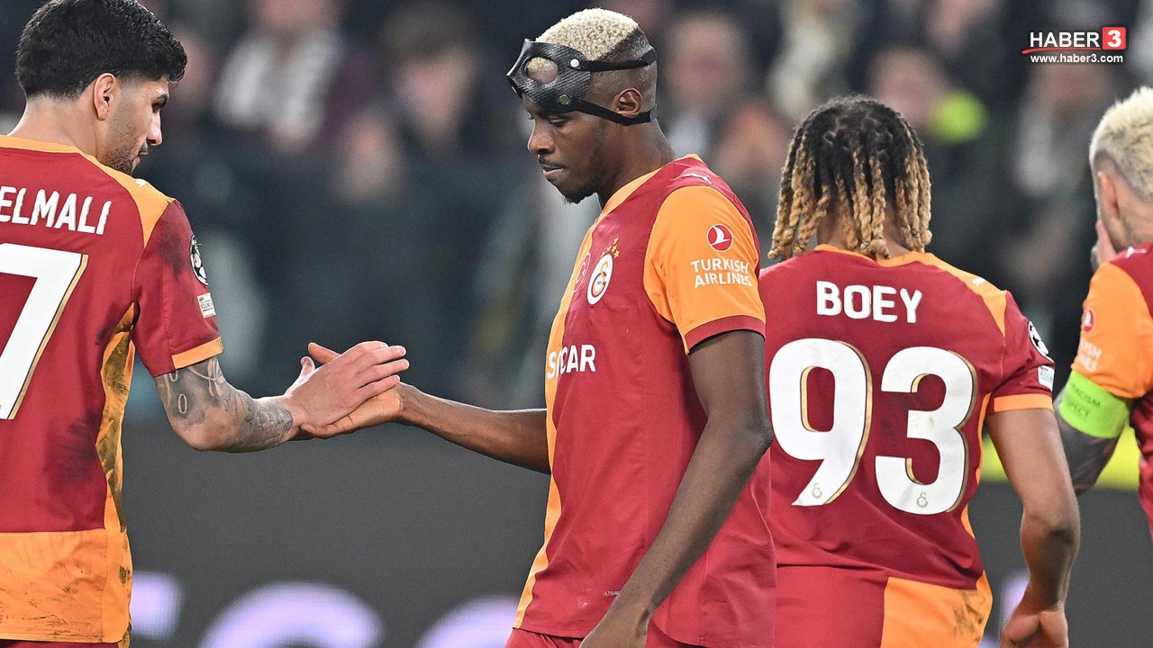 Galatasaray Juventus’u elerken, Osimhen'in sevinmemesi tepki çekti