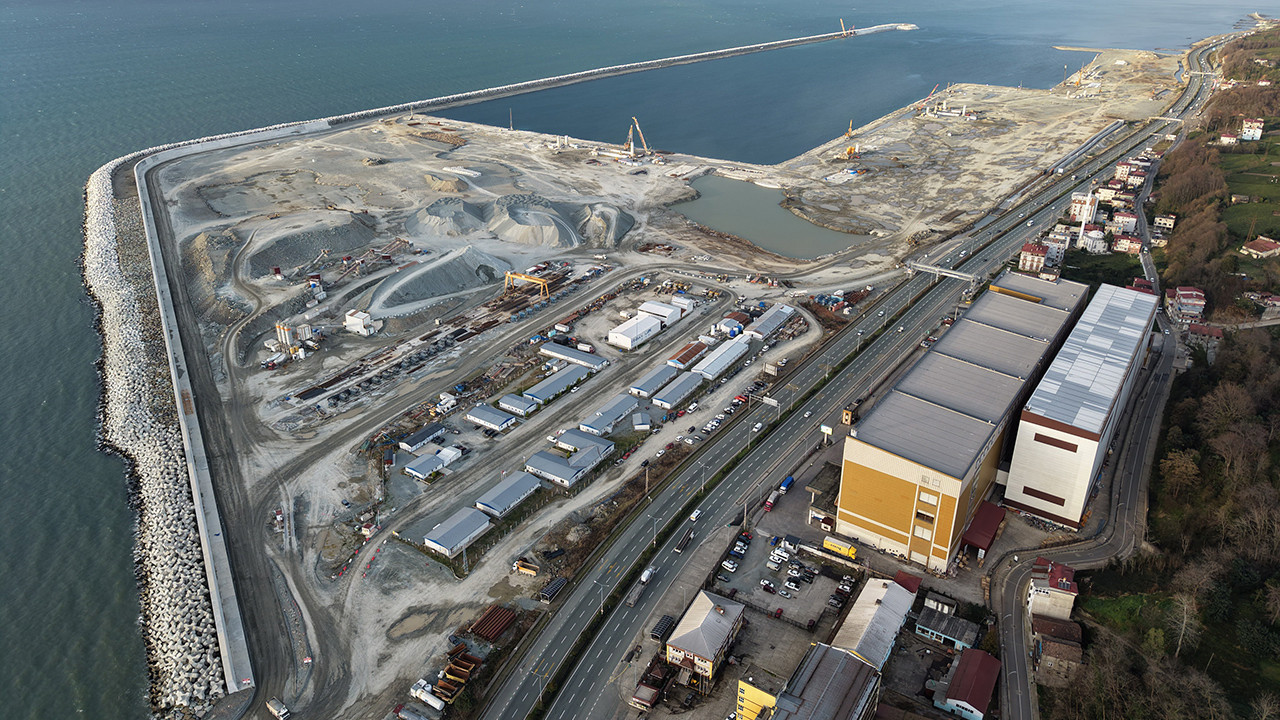 Türkiye'nin dev lojistik limanında geri sayım başladı