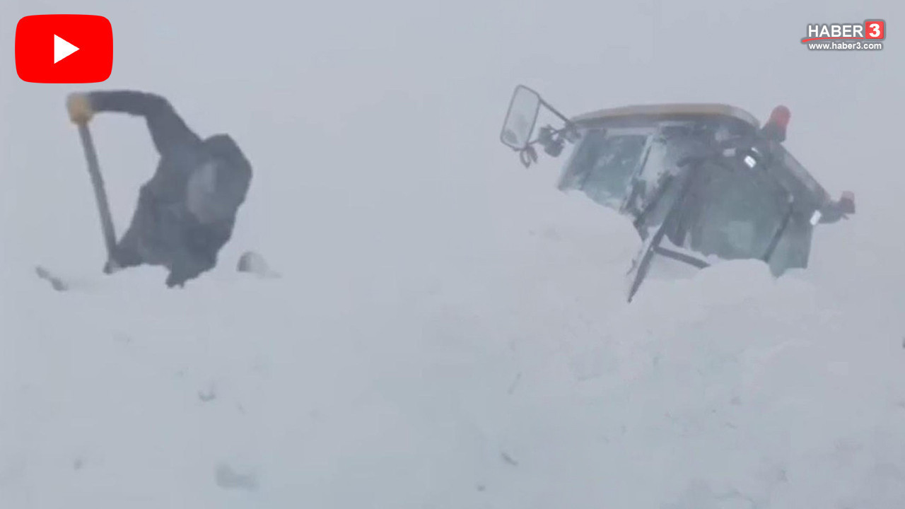 Sahara Geçidi'nde çığ felaketi: Kurtarma ekipleri de mahsur kaldı