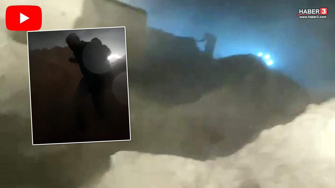 Kar bastırdı, tipi başladı santral işçileri saatlerce mahsur kaldı