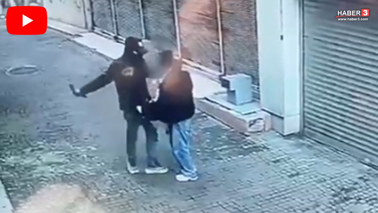 Sokak ortasında gaspçı dehşeti: Tornavidayla bir gencin yolunu kesip, telefonunu gasp edip kaçtı!