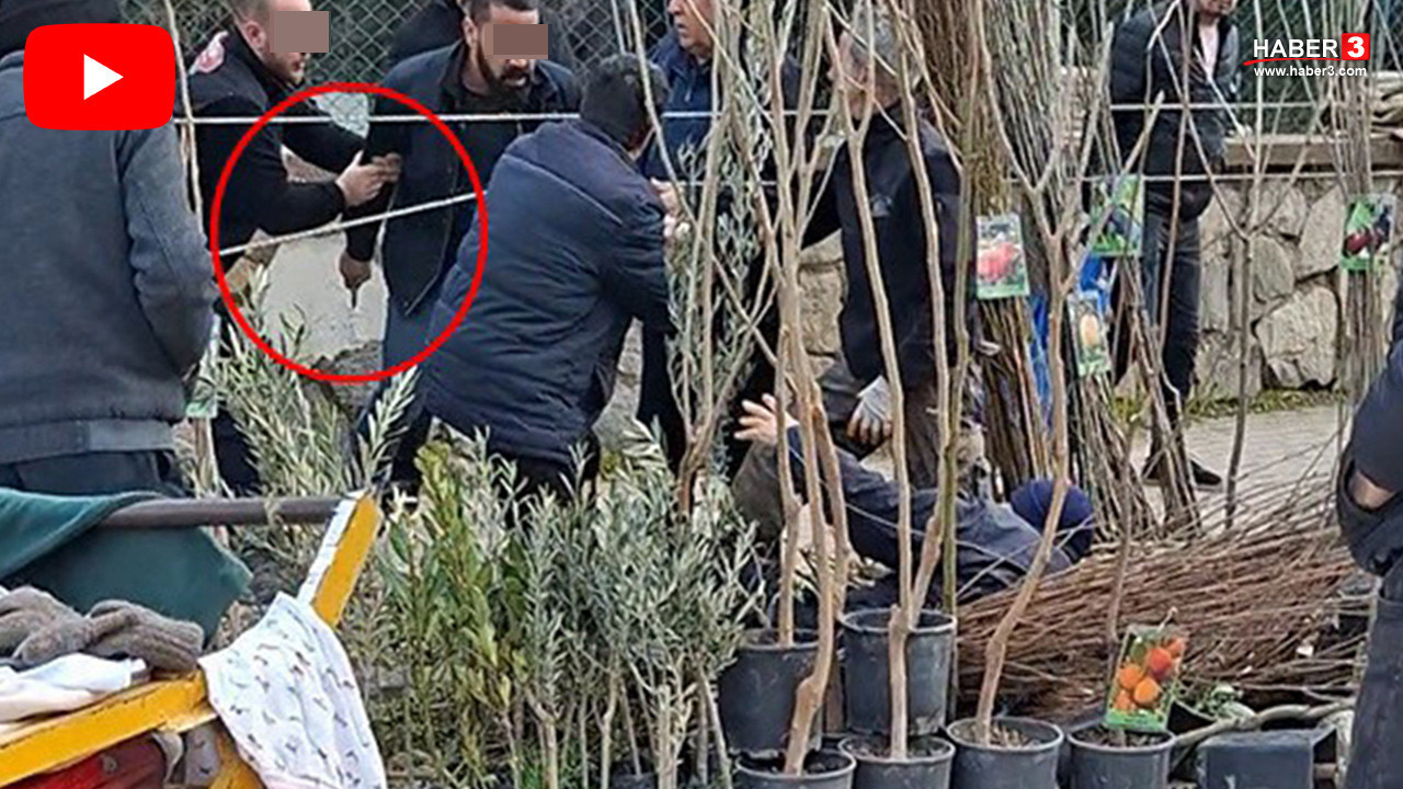 Kayıt dışı seyyar satıcılardan zabıtaya bıçaklı yumruklu saldırı