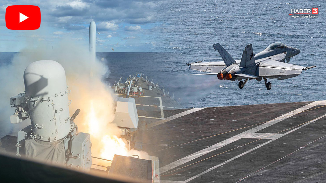 İran'ı hedef alan ABD ordusu ilk görüntüleri paylaştı!