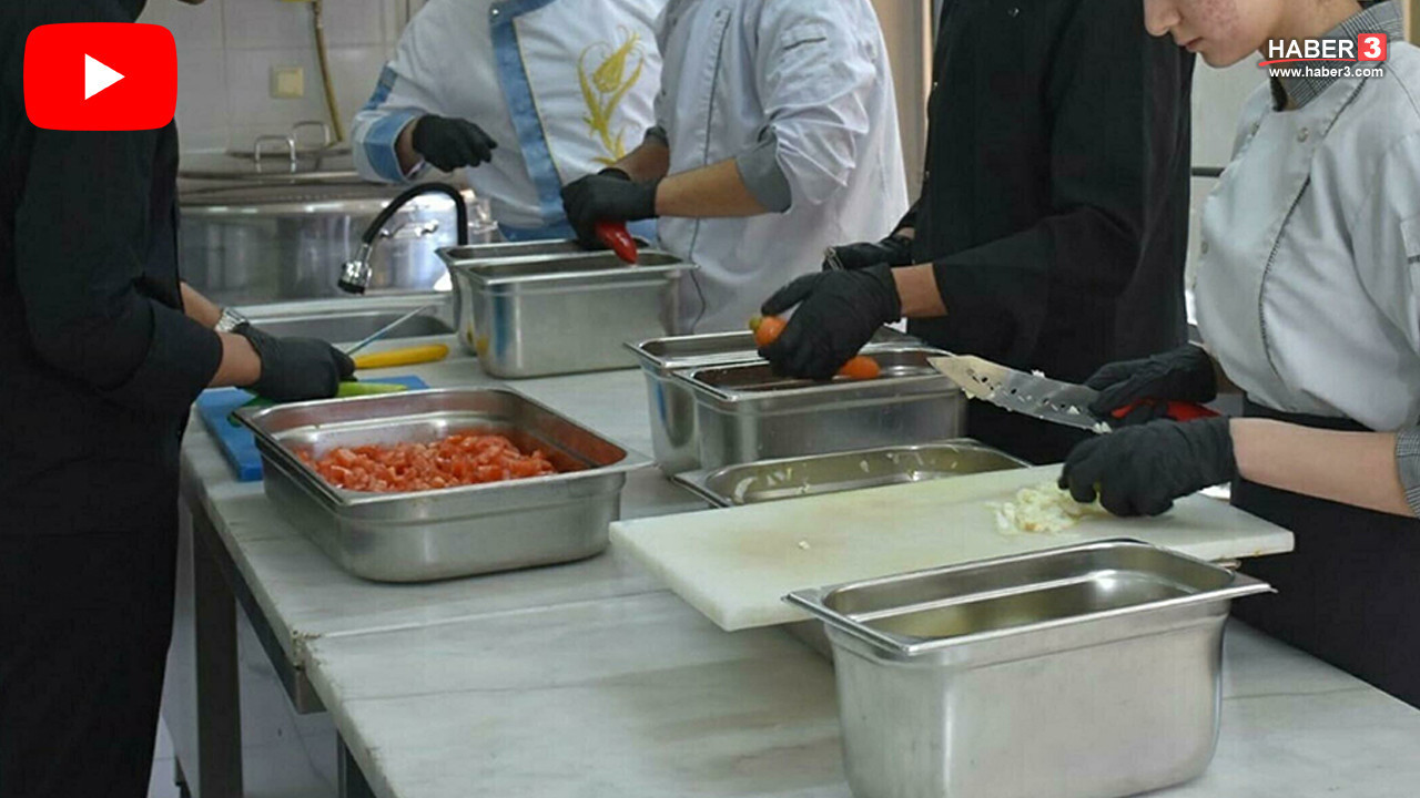 İftar sofralarını bu sefer geleceğin şefleri olan liseliler hazırladı!