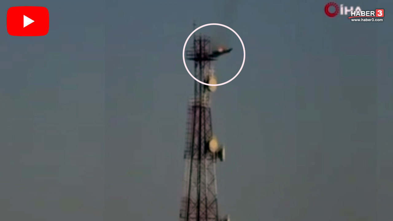 ABD'ye ait F-15 savaş uçağı düştü! Havada patladı, yerde alev aldı!