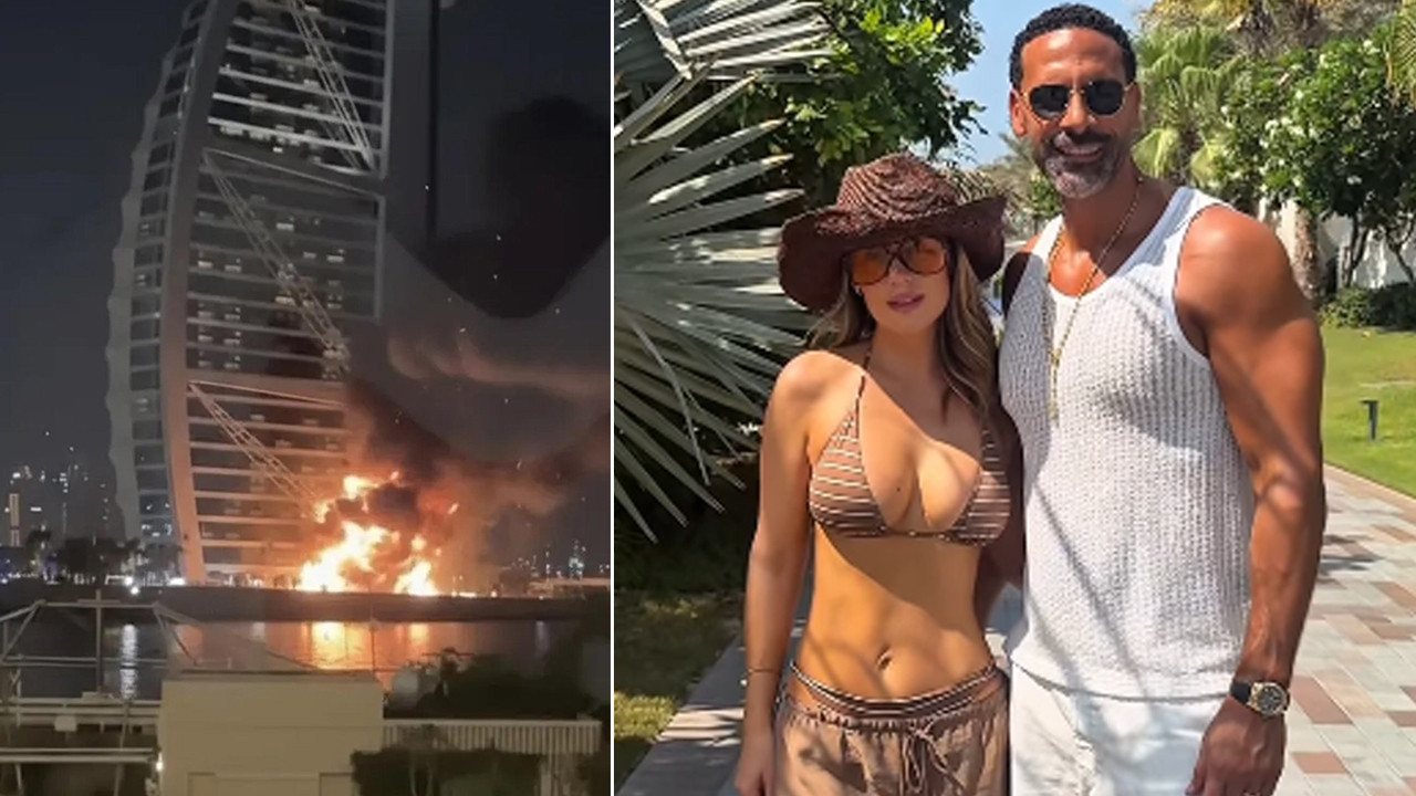 Dubai'de kabus dolu gece: Ünlü çift geceyi sığınakta geçirdi!