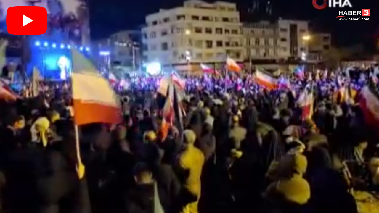 Hamaney öldürüldü, yüz binlerce İranlı sokaklara indi: Gecenin karanlığı intikam yeminiyle inledi!