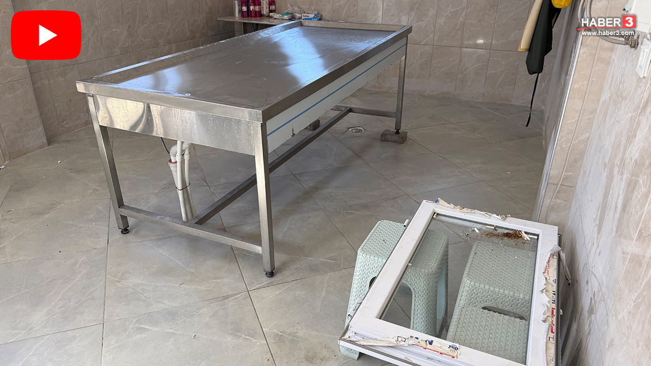 Adana'da akılalmaz bir hırsızlık: Gasilhaneye giri…