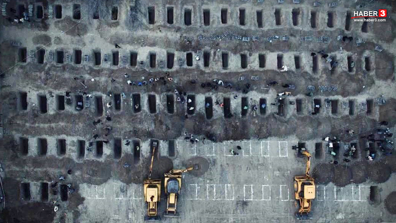 İran, ABD ve İsrail'in vurduğu okulda ölen 160 çocuk için kazılan mezarları yayınladı