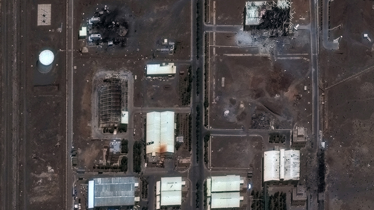İran'da vurulan nükleer tesis hasar aldı mı? Uydu görüntüleri gözler önüne serdi