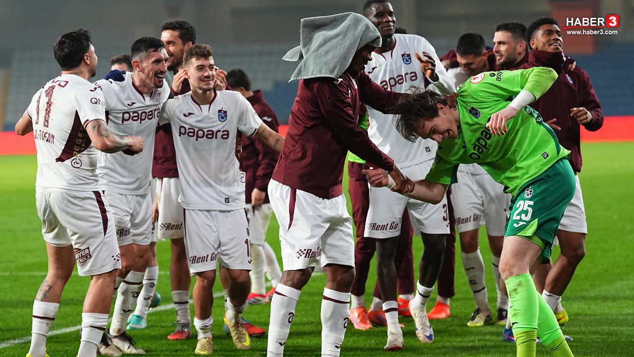 Trabzonspor Ziraat Türkiye Kupası'nda Başakşehir'i devirip turladı: 4-2!