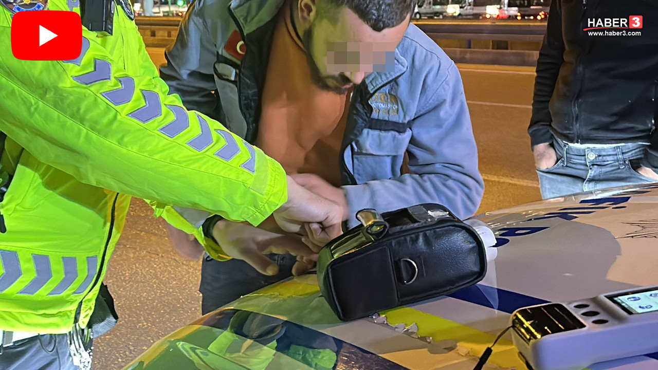 Trafik çevirmesinde ilginç anlar: Kendisini uyanık sanan sürücü bir de polise ders vermeye kalkıştı