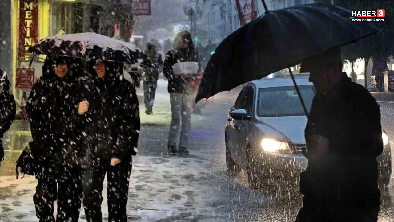 Meteoroloji'den 6 il için sarı alarm: Kar yağışı ve kuvvetli sağanak geliyor!