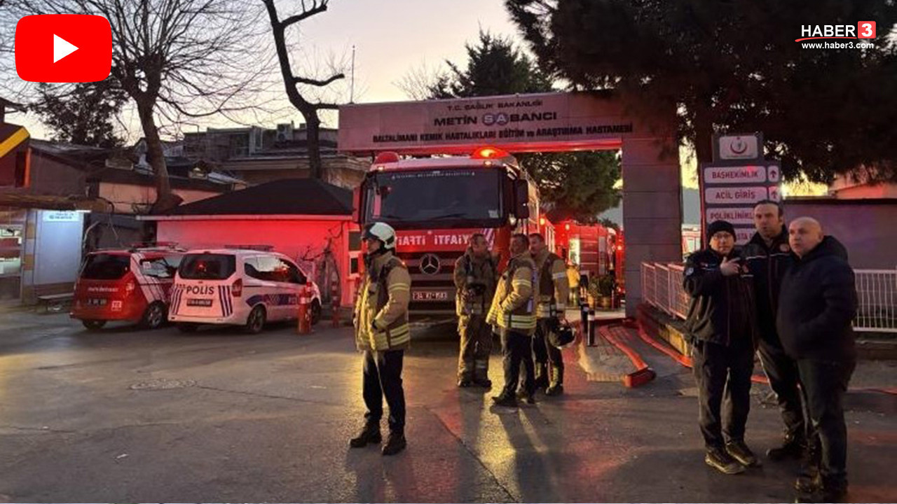 İstanbul'da dev hastanede yangın paniği: Hastalar tahliye edildi!
