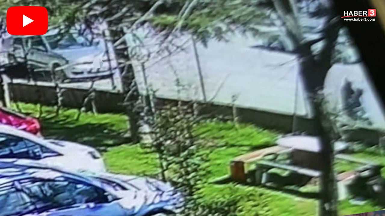 El freni çekilmeyen ve yokuşta kaymaya başlayan otomobil bir felakete yol açtı