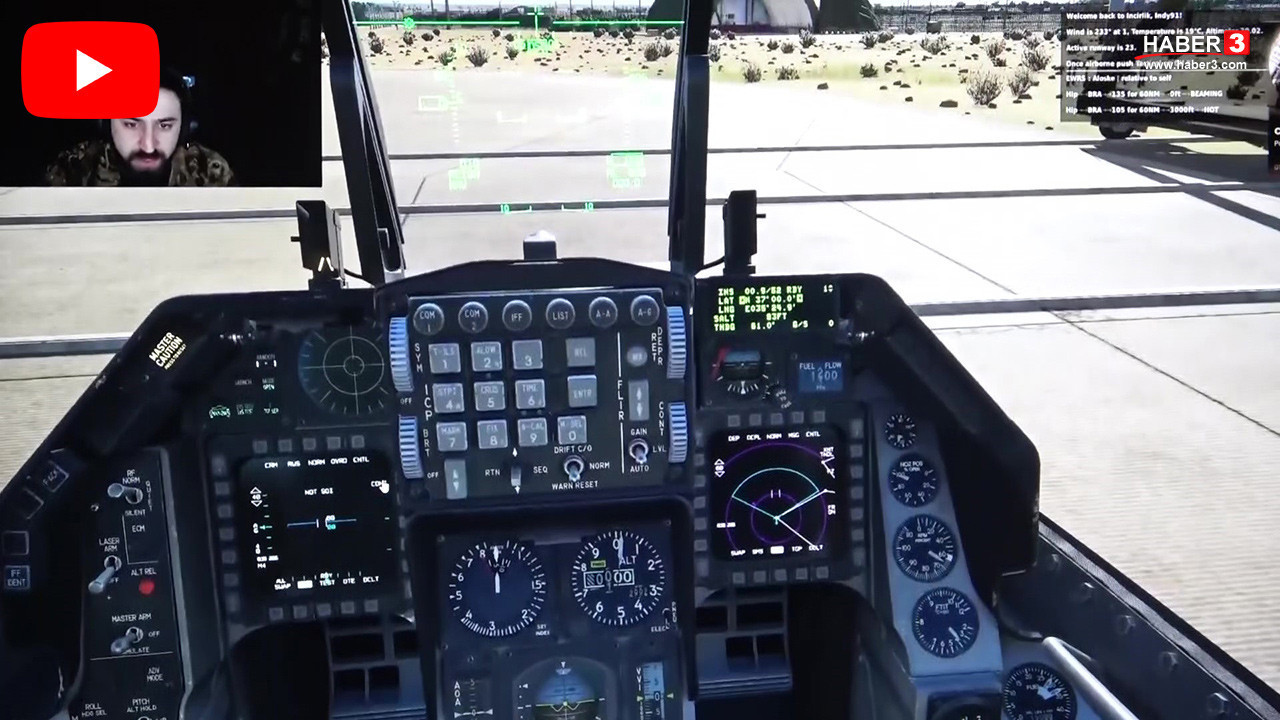 İnternetten F-16 kullanma eğitimi veren gencin kim olduğu ortaya çıktı