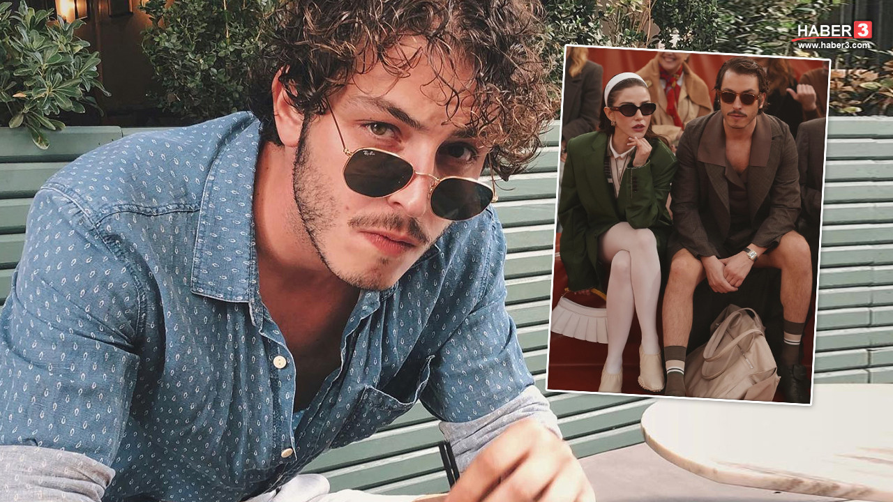 Yakışıklı oyuncu Boran Kuzum Paris Moda Haftası için iddialı tercihi ile olay oldu
