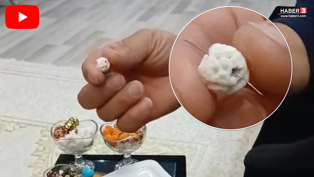 Çarşıdan aldığı leblebiden çıkan şey hayrete düşürdü!