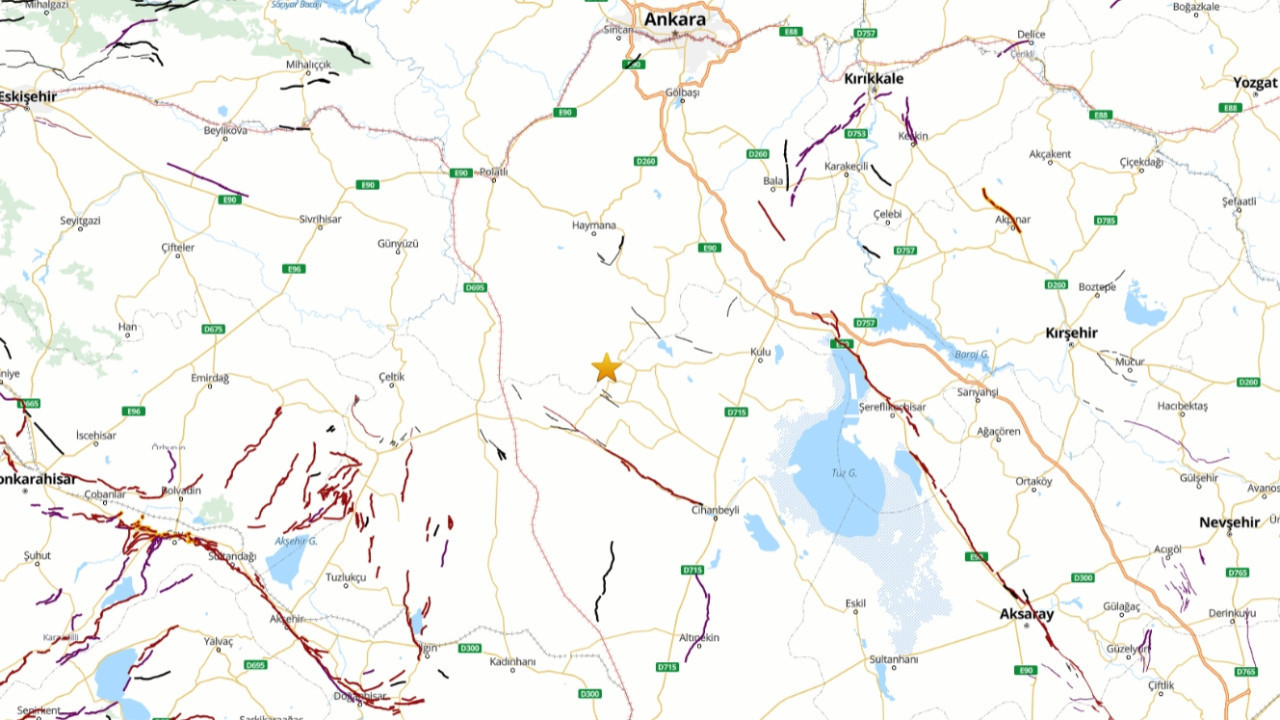 Ankara'da korkutan deprem!