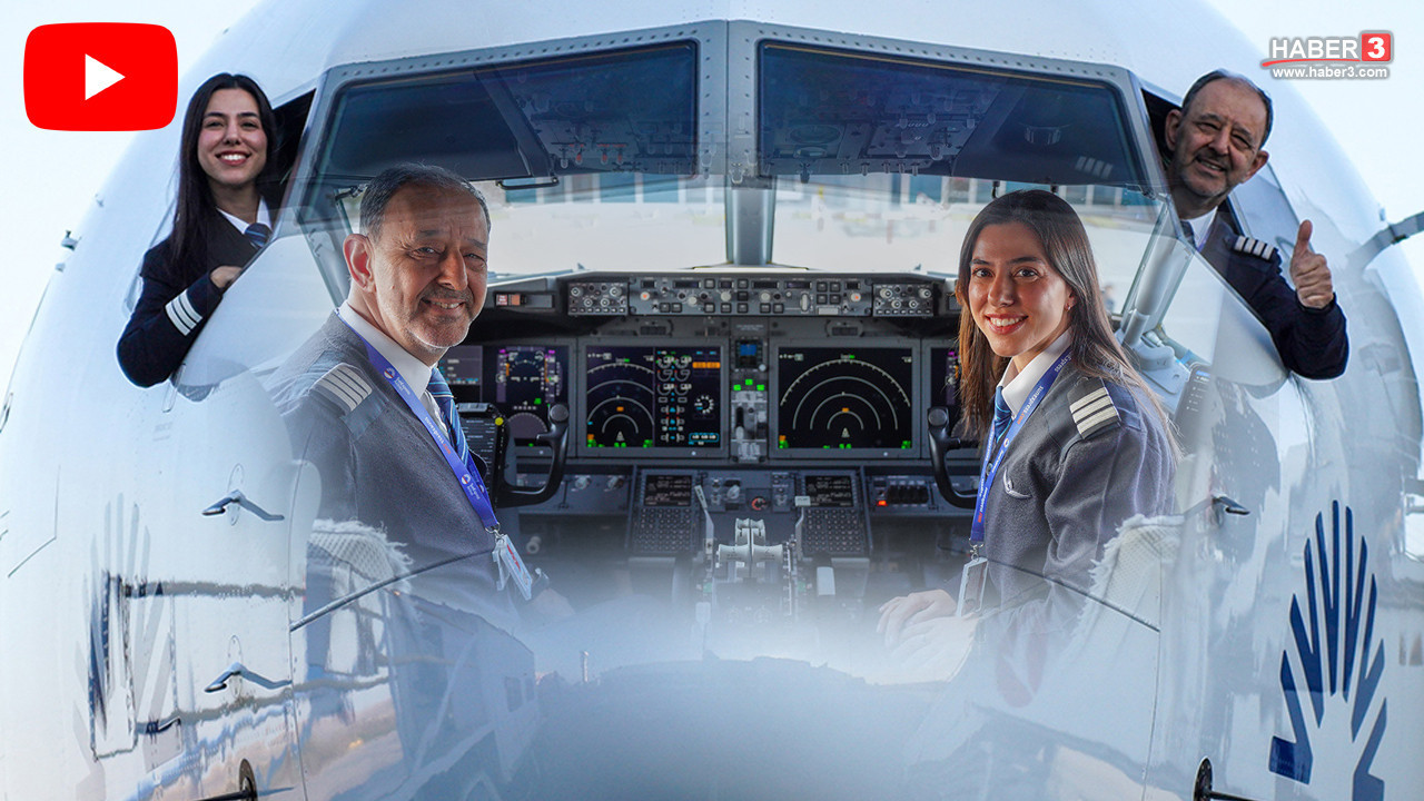 Gökyüzünde duygusal veda: 42 yıllık kaptan pilot, son uçuşunu kızıyla yapıp bayrağı devreti