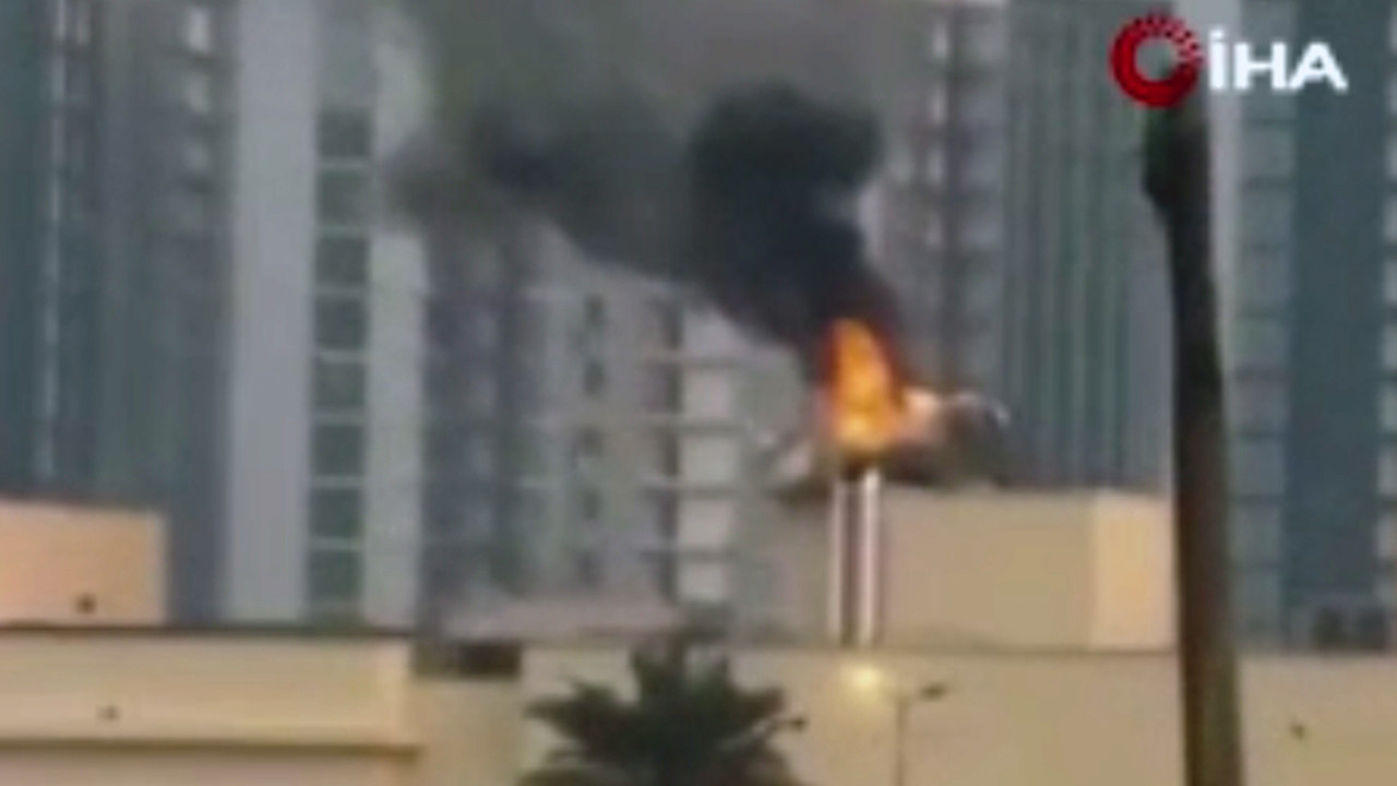 ABD Büyükelçiliği füze ile vuruldu!