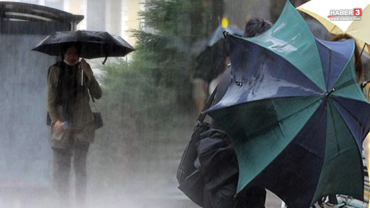 19 ilde sarı alarm: Kuvvetli sağanak, kar ve fırtına geliyor!