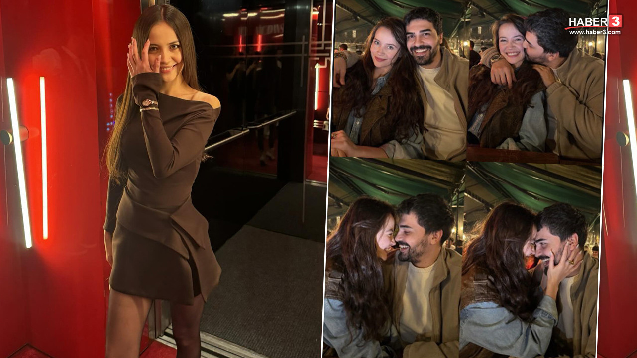 Ekranların güzel oyuncusu Yağmur Yüksel sevgilisi Oktay Ekinci ile aşka geldi