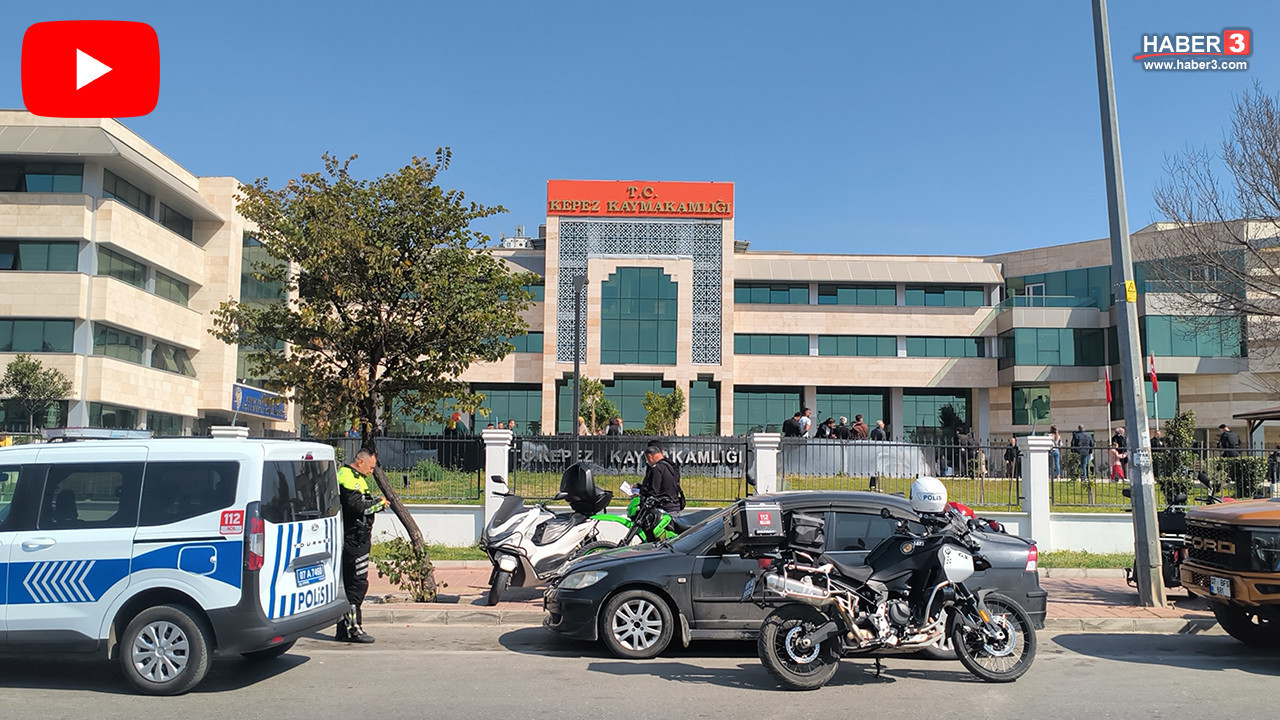 Antalya'da Hükümet Konağı'nda silah sesleri!