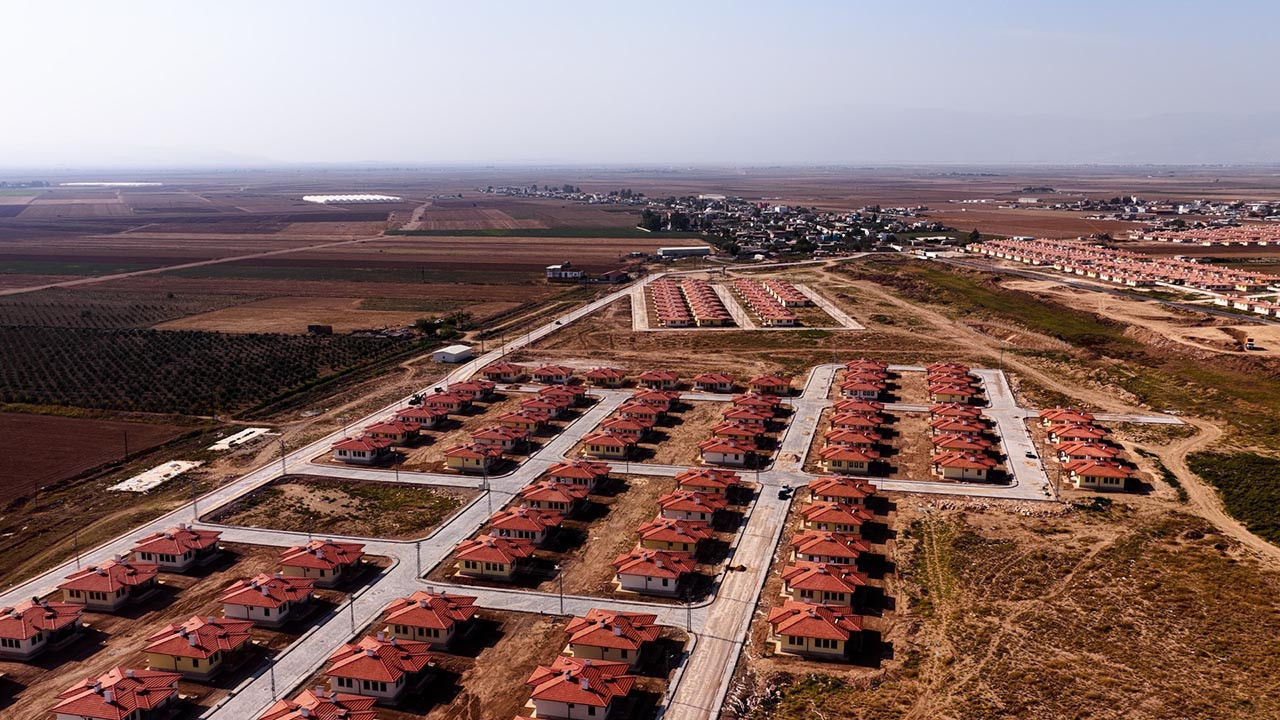 Türkiye'nin ilk uydu kenti projesi tamamlandı! Havadan böyle görüntülendi