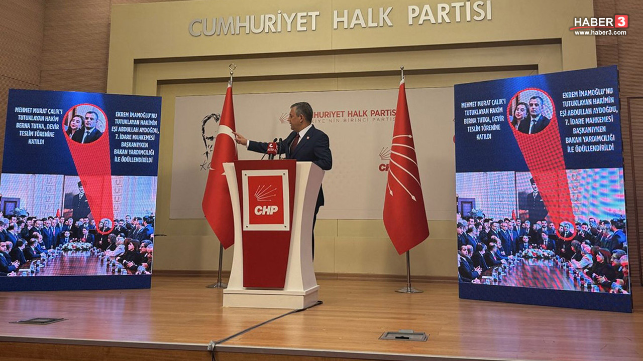 CHP lideri Özgür Özel: ''Adalet Bakanı Akın Gürlek'in 452 Milyon TL'lik serveti var!"