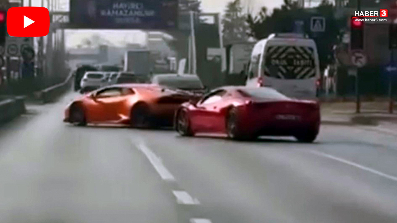 Biri Lamborghini, diğeri Ferrari... Trafiğin ''lüks'' magandalarının cezası belli oldu