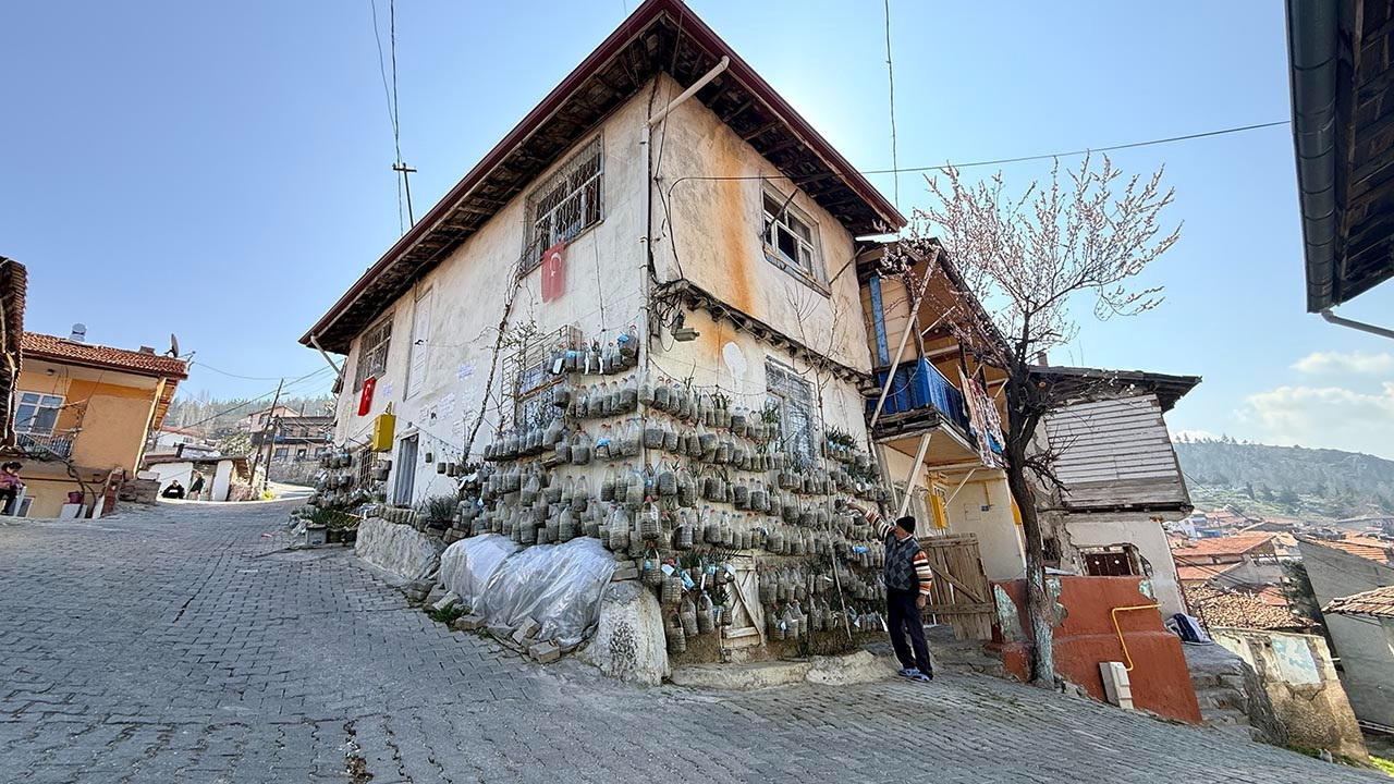 Bahçesi olmayan Tokatlının bulduğu yöntem görenleri şaşırtıyor