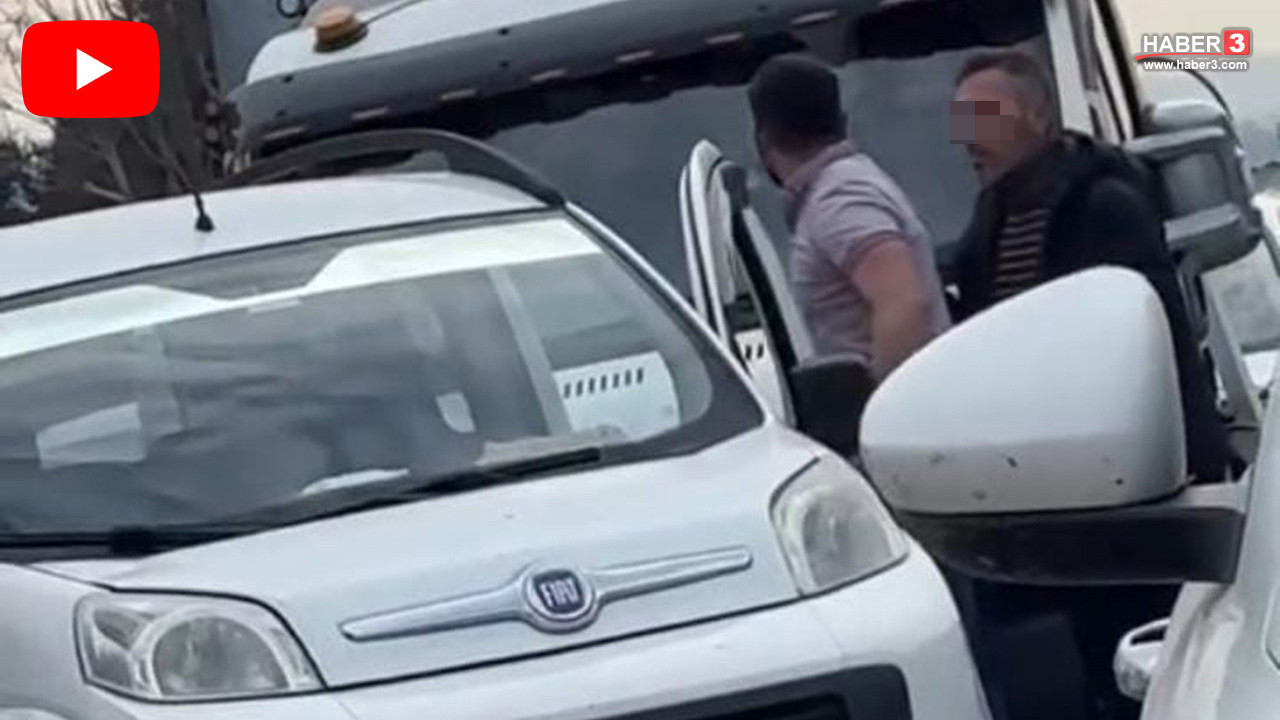 Trafikte yine yol verme kavgası: Trafik magandası yol kesip saldırdı!