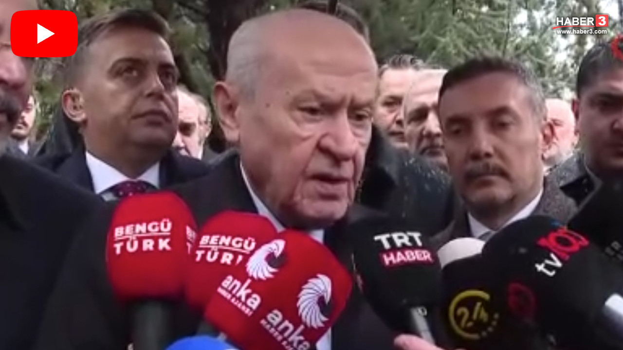 Bahçeli'den Türkeş'in kabrinde dikkat çeken ifadeler; bayram sonrasını işaret etti