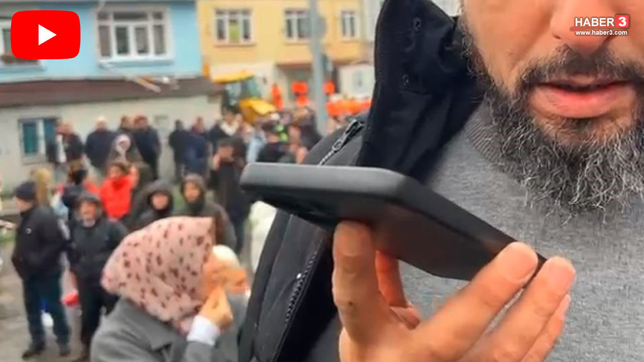 İstanbul'daki binanın enkazı başında dikkat çeken anlar: Enkaz altındaki yakınına telefonla ulaştı