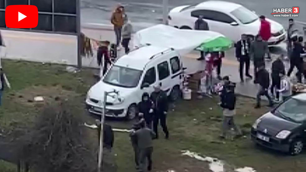 Sokak ortasında bıçaklı dehşet anında bir genç kız baygınlık geçirdi!