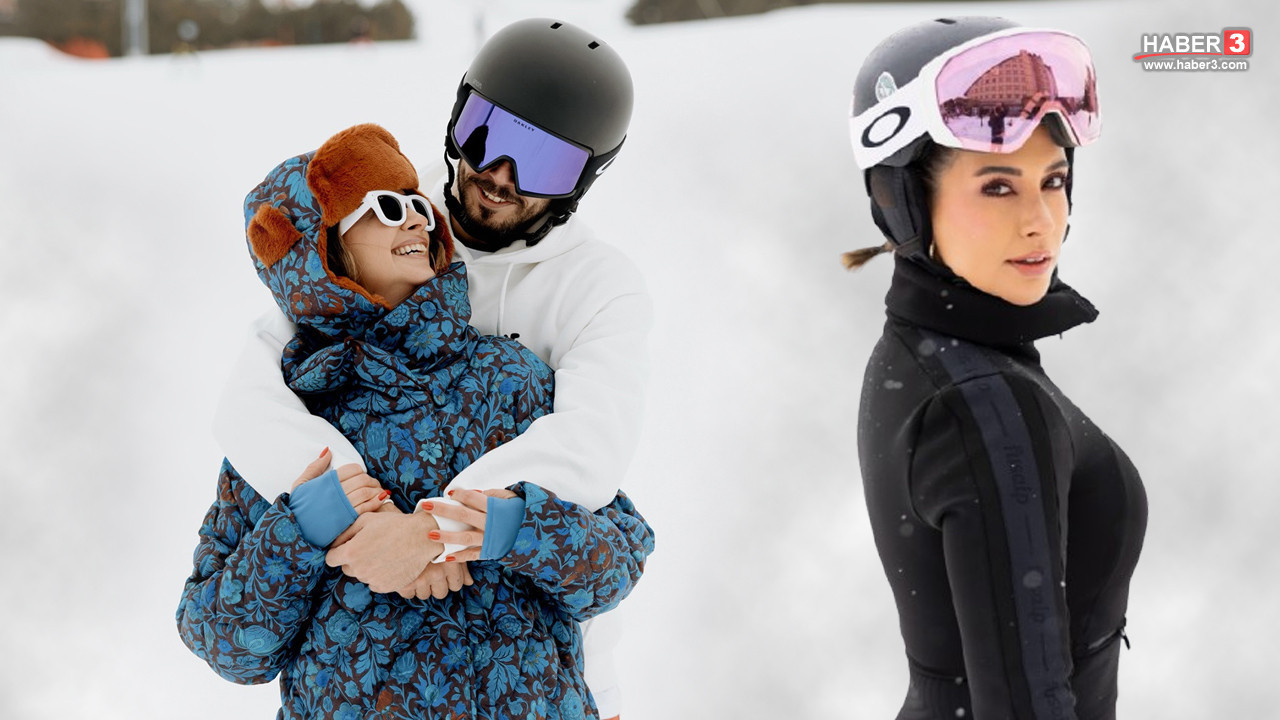 Buse Terim bembeyaz cennette yeni sevgilisiyle aşka geldi