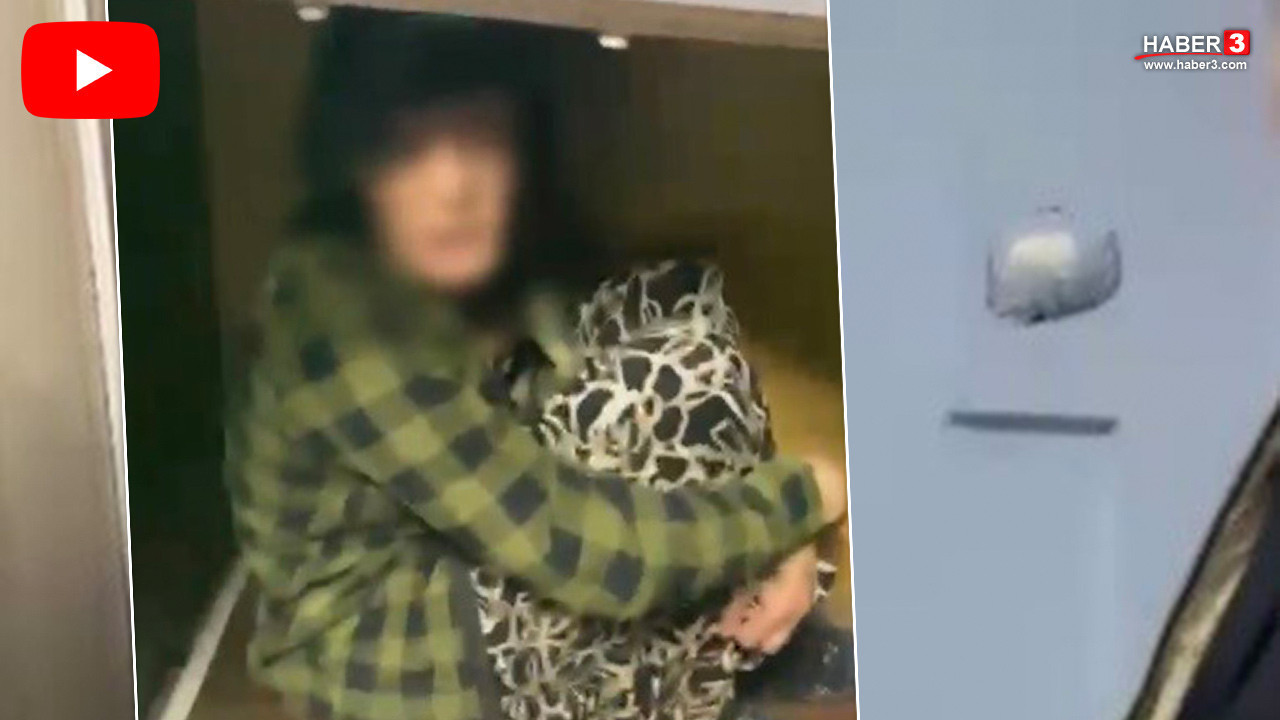 Dolapta yakalanan hırsızdan polise ''pes'' dedirten tepki!