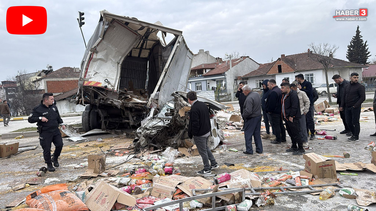 Freni patlayan kamyon ortalığı savaş alaına çevirdi: 10'u öğrenci 19 yaralı var!