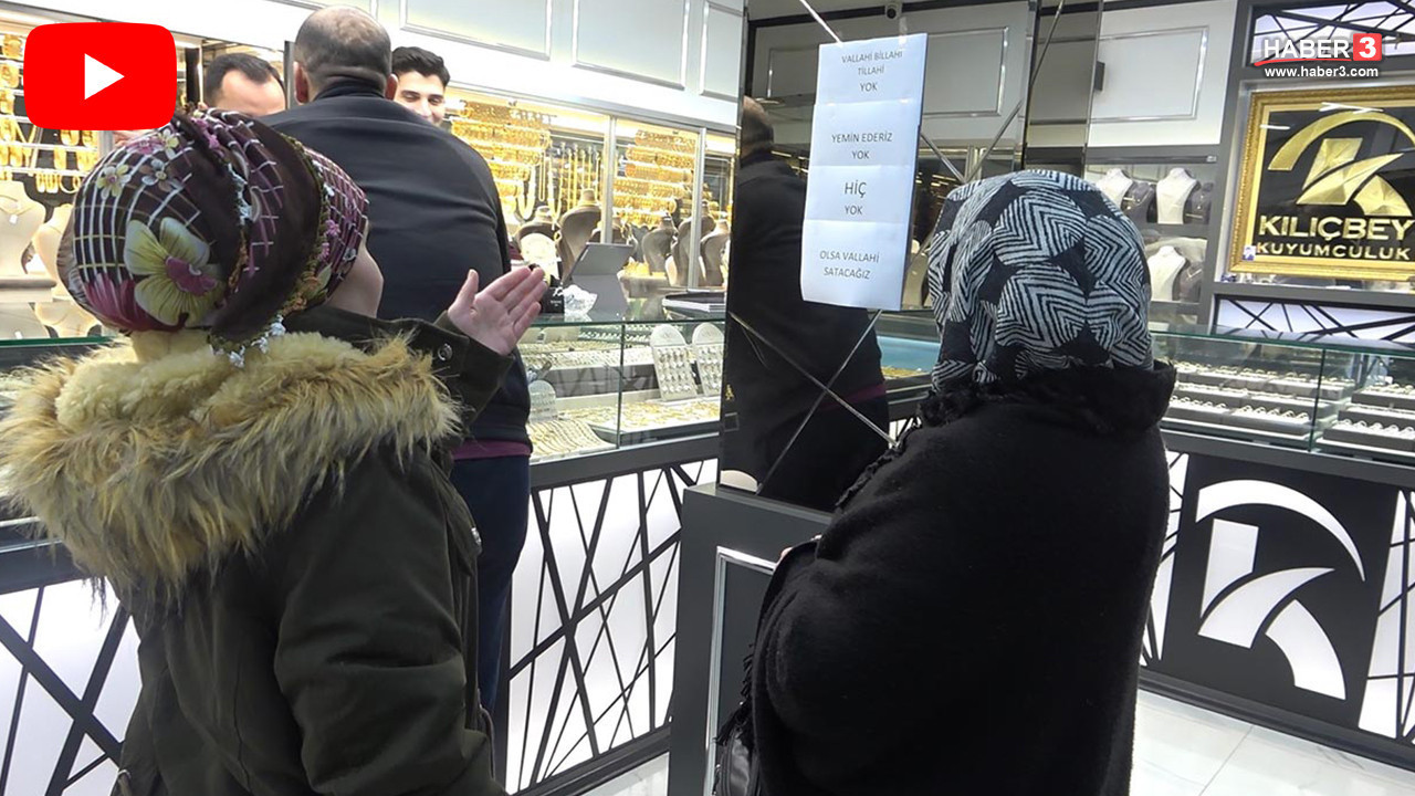 Altın düştü, kuyumcuya giden eli boş döndü! Esnaf vatandaşı inandıramadı