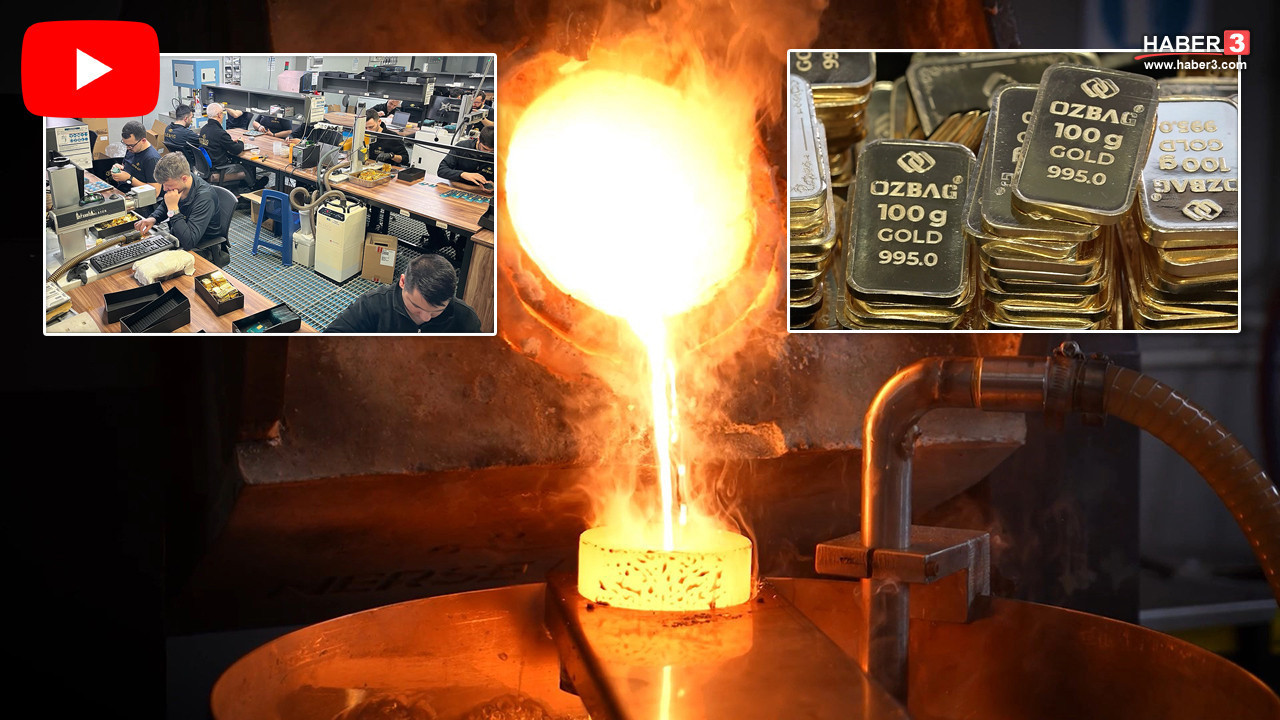 ''Altın yok'' diyene inanmayın; altında talep patlaması sonrası gece gündüz üretim kamerada!