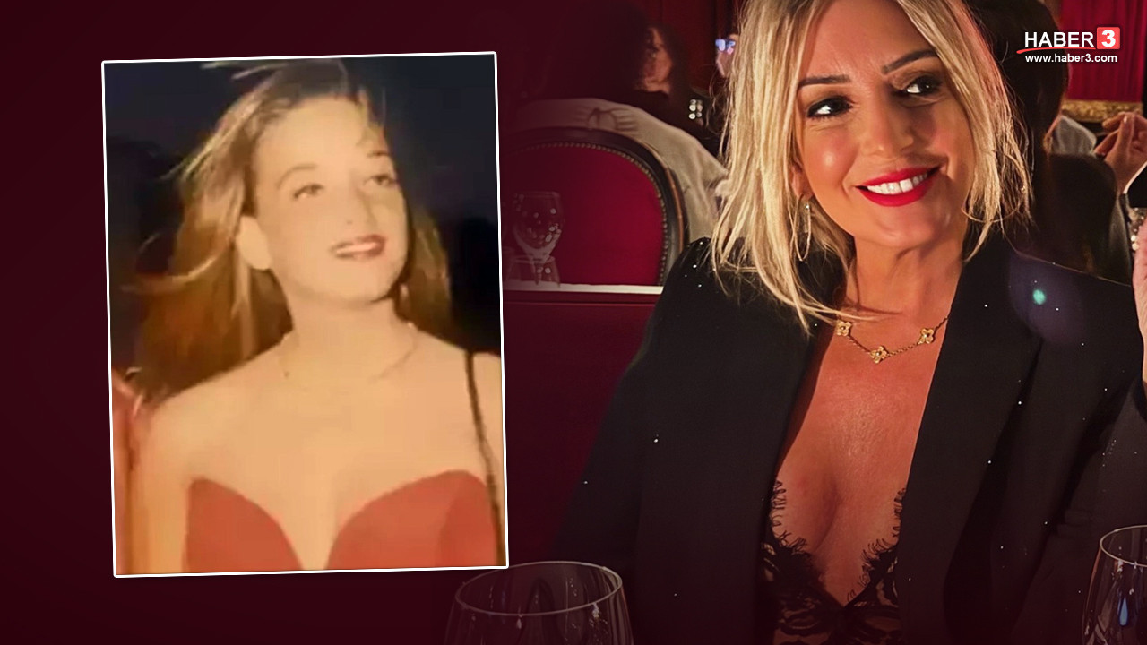 Ekranların eşsiz kahkahasıyla ünlenen güzel sunucusunun gençlik fotoğrafı olay oldu