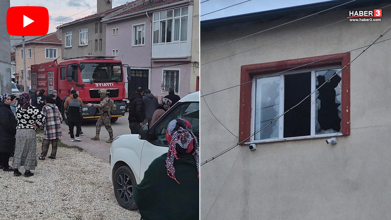 Eşkişehir'de hareketli dakikalar! Özel Harekat kapıyı kırıp etkisiz hale getirdi