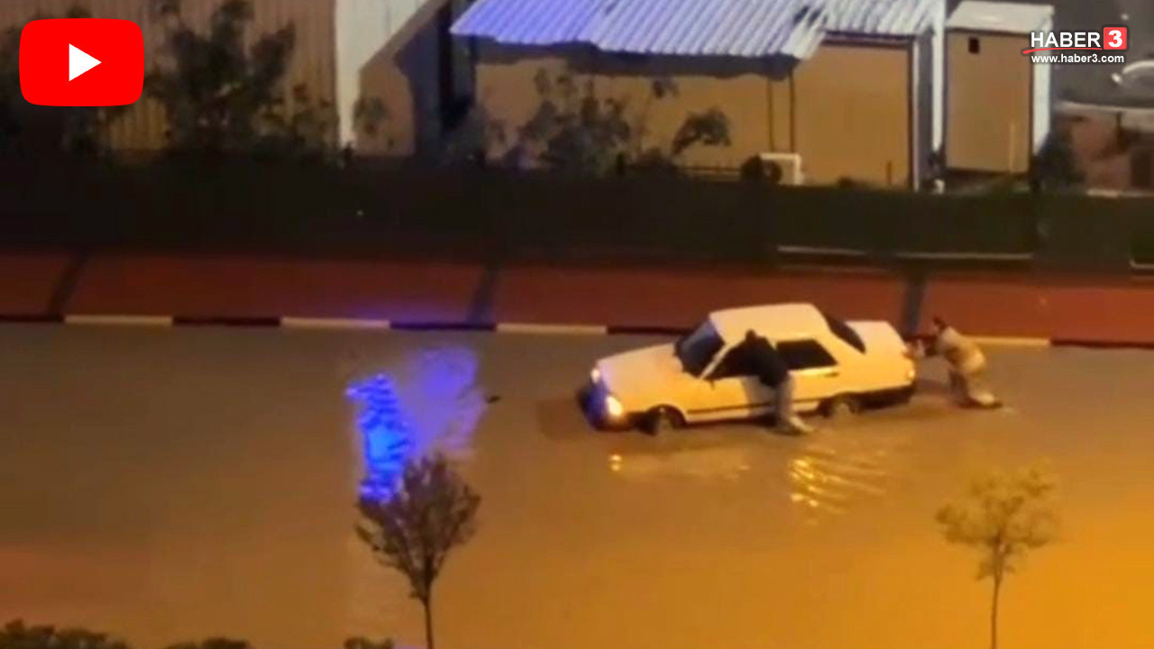 Hatay'ın yüzü gülemedi... Sağanak sonrası yollar, caddeler her yer sular altında!
