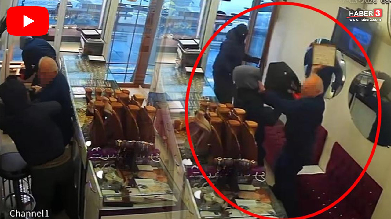 Kuyumcuda soygun dehşeti: Tüm çabalarına rağmen altınları kurtaramadı
