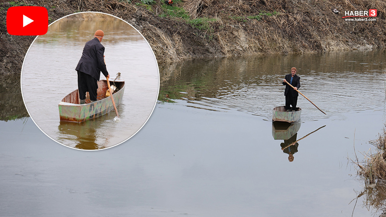 Türkiye'nin ''Yerli Robinson''u geri döndü! Gavur Gölü dolunca Yarım Ada'daki evine kavuştu